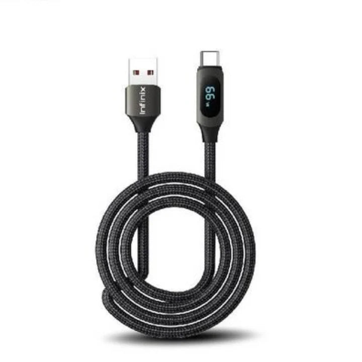 Infinix Data Cable XDC76A (USB‑A to USB‑C) Infinix Data Cable XDC76A (USB‑A to USB‑C)